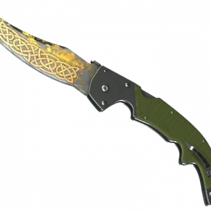 ★ StatTrak™ Falchion Knife | Lore (Battle-Scarred)