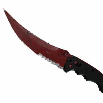 ★ StatTrak™ Flip Knife | Crimson Web (Field-Tested)