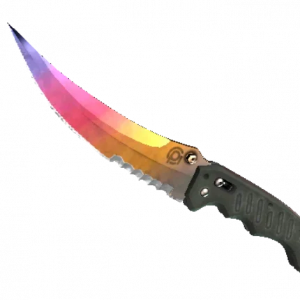 ★ StatTrak™ Flip Knife | Fade (Minimal Wear)