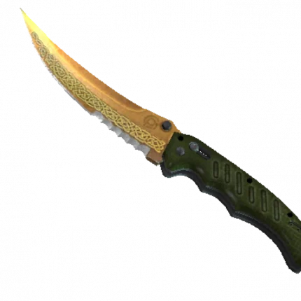 ★ StatTrak™ Flip Knife | Lore (Minimal Wear)