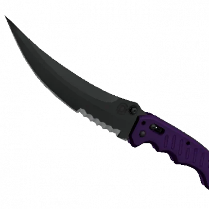 ★ StatTrak™ Flip Knife | Ultraviolet (Minimal Wear)