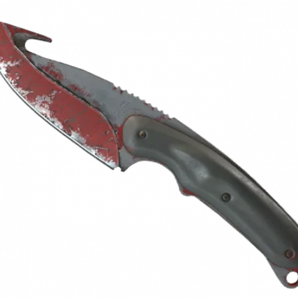 ★ StatTrak™ Gut Knife | Crimson Web (Battle-Scarred)