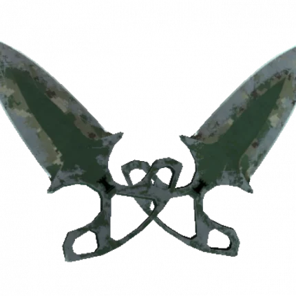 ★ StatTrak™ Shadow Daggers | Forest DDPAT (Battle-Scarred)