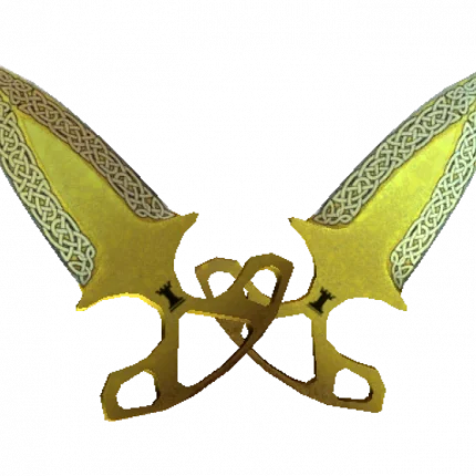 ★ StatTrak™ Shadow Daggers | Lore (Well-Worn)
