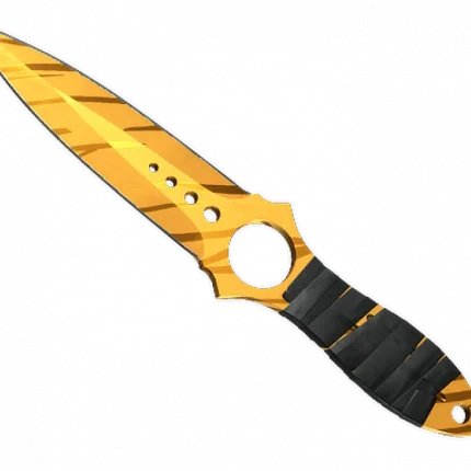 ★ StatTrak™ Skeleton Knife | Tiger Tooth (Factory New)