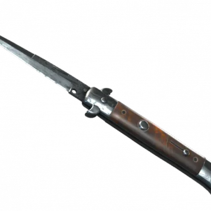 ★ Stiletto Knife | Damascus Steel (Field-Tested)