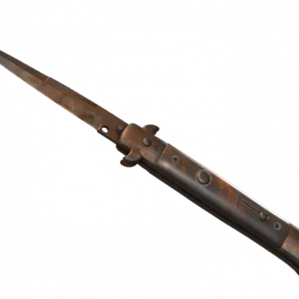 ★ Stiletto Knife | Rust Coat (Battle-Scarred)