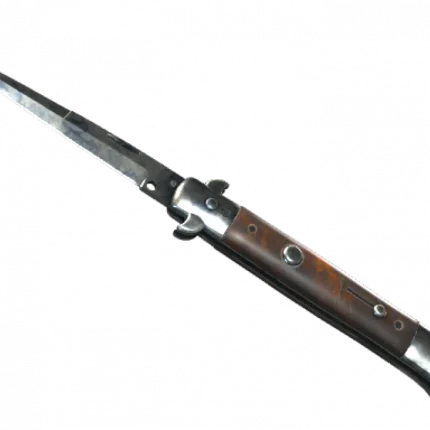★ Stiletto Knife | Stained (Well-Worn)
