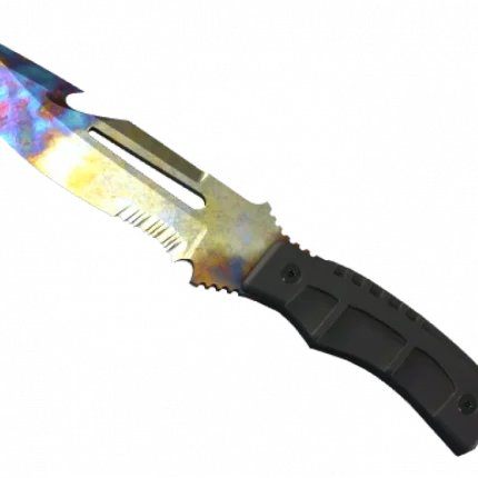 ★ Survival Knife | Case Hardened (Well-Worn)