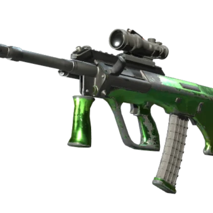 AUG | Carved Jade (Field-Tested)