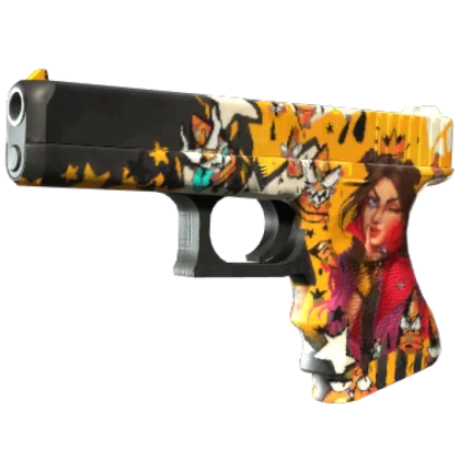 StatTrak™ Glock-18 | Bullet Queen (Minimal Wear)