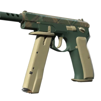 CZ75-Auto | Green Plaid (Factory New)