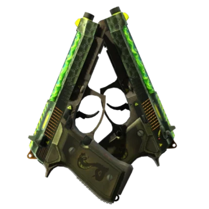 Dual Berettas | Cobra Strike (Factory New)