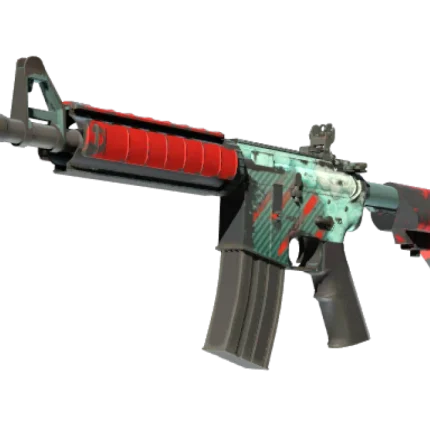 M4A4 | Bullet Rain (Well-Worn)