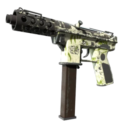Tec-9 | Bamboo Forest (Battle-Scarred)