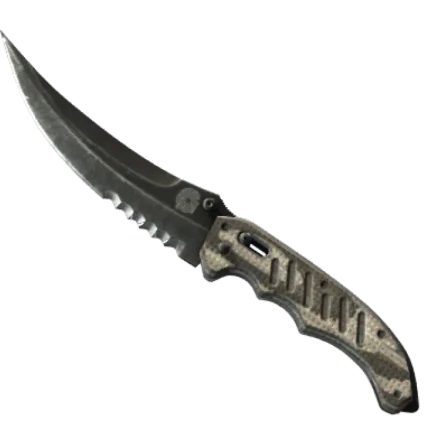 ★ Flip Knife | Black Laminate (Field-Tested)