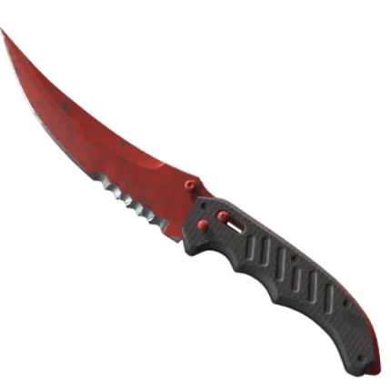 ★ Flip Knife | Crimson Web (Minimal Wear)