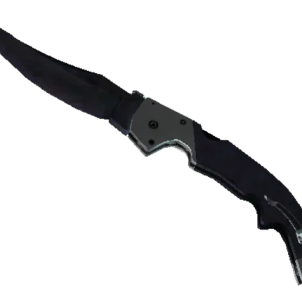 ★ StatTrak™ Falchion Knife | Blue Steel (Battle-Scarred)