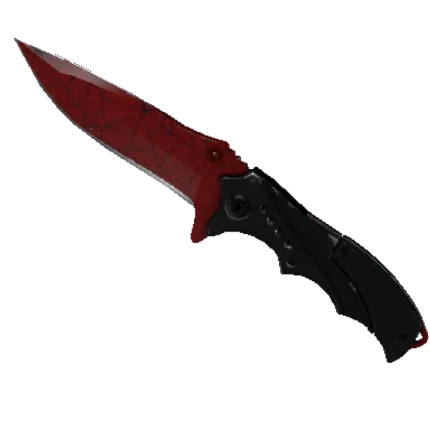 ★ StatTrak™ Nomad Knife | Crimson Web (Well-Worn)