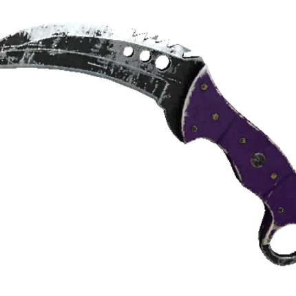 ★ StatTrak™ Talon Knife | Ultraviolet (Battle-Scarred)