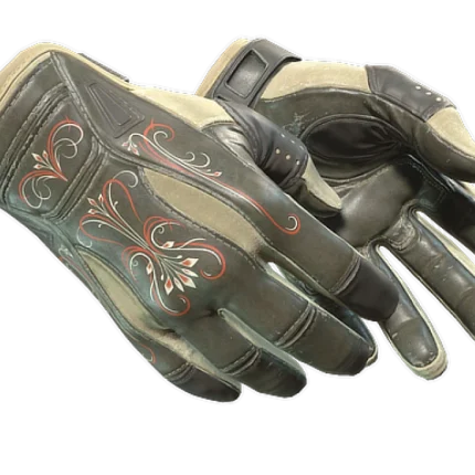 ★ Sport Gloves | Creme Pinstripe (Well-Worn)