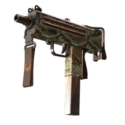 MAC-10 | Hot Snakes (Well-Worn)