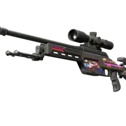 StatTrak™ SSG 08 | Turbo Peek (Battle-Scarred)