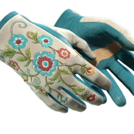 ★ Driver Gloves | Garden (Well-Worn)
