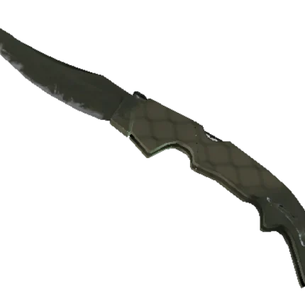 ★ StatTrak™ Falchion Knife | Safari Mesh (Well-Worn)
