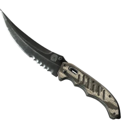 ★ StatTrak™ Flip Knife | Black Laminate (Factory New)