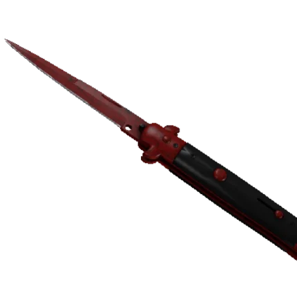 ★ StatTrak™ Stiletto Knife | Crimson Web (Minimal Wear)